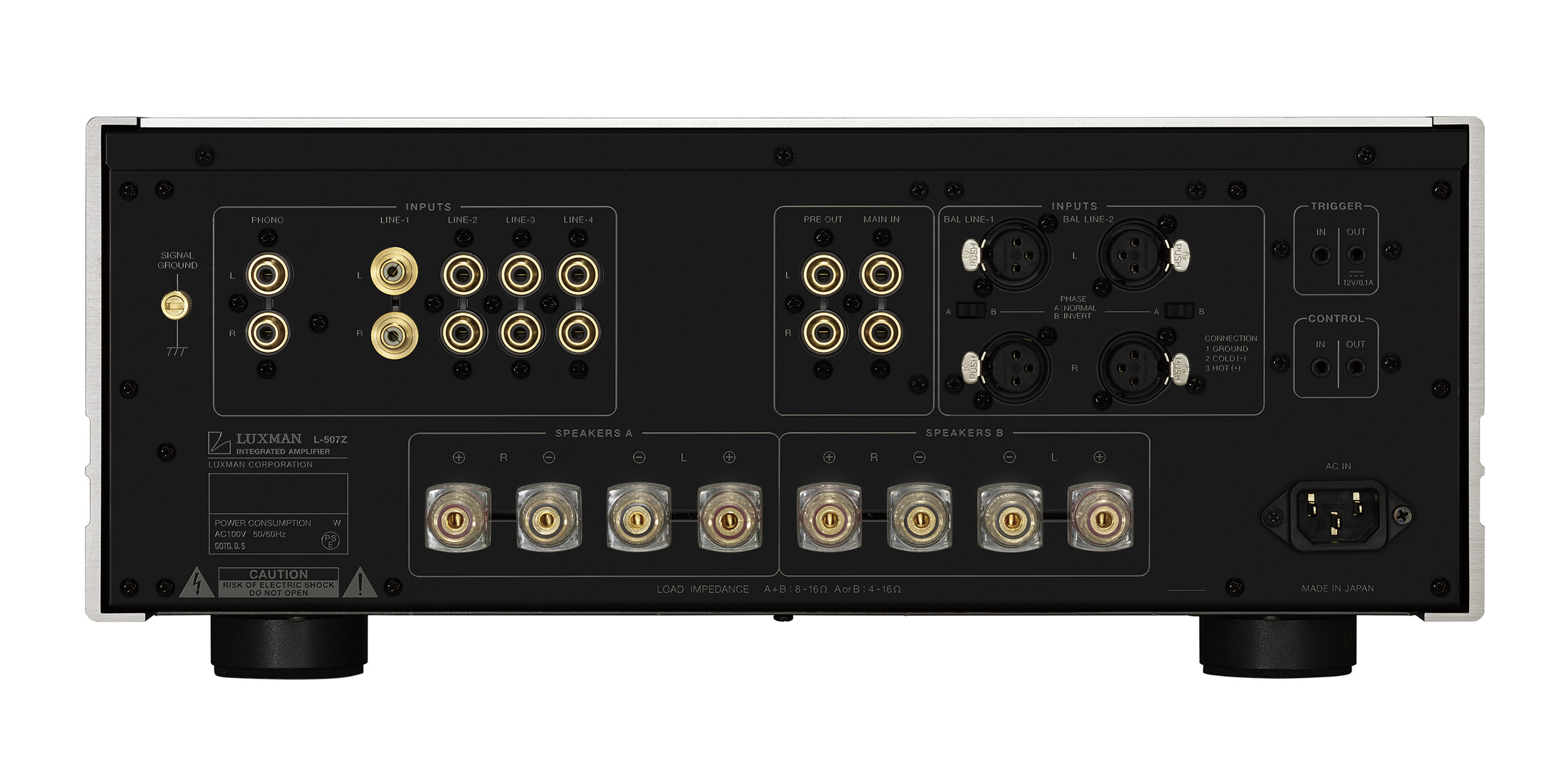 Amplificator Integrat Luxman L-507Z - imagine 2