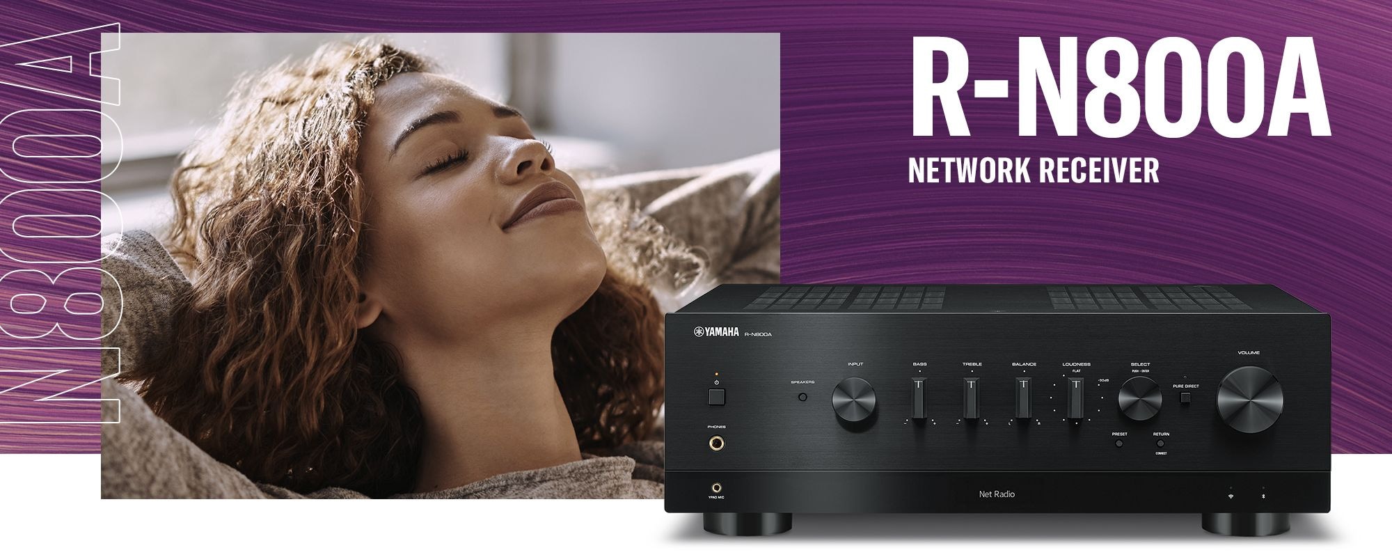 Receiver stereo Yamaha R-N800A - imagine 9
