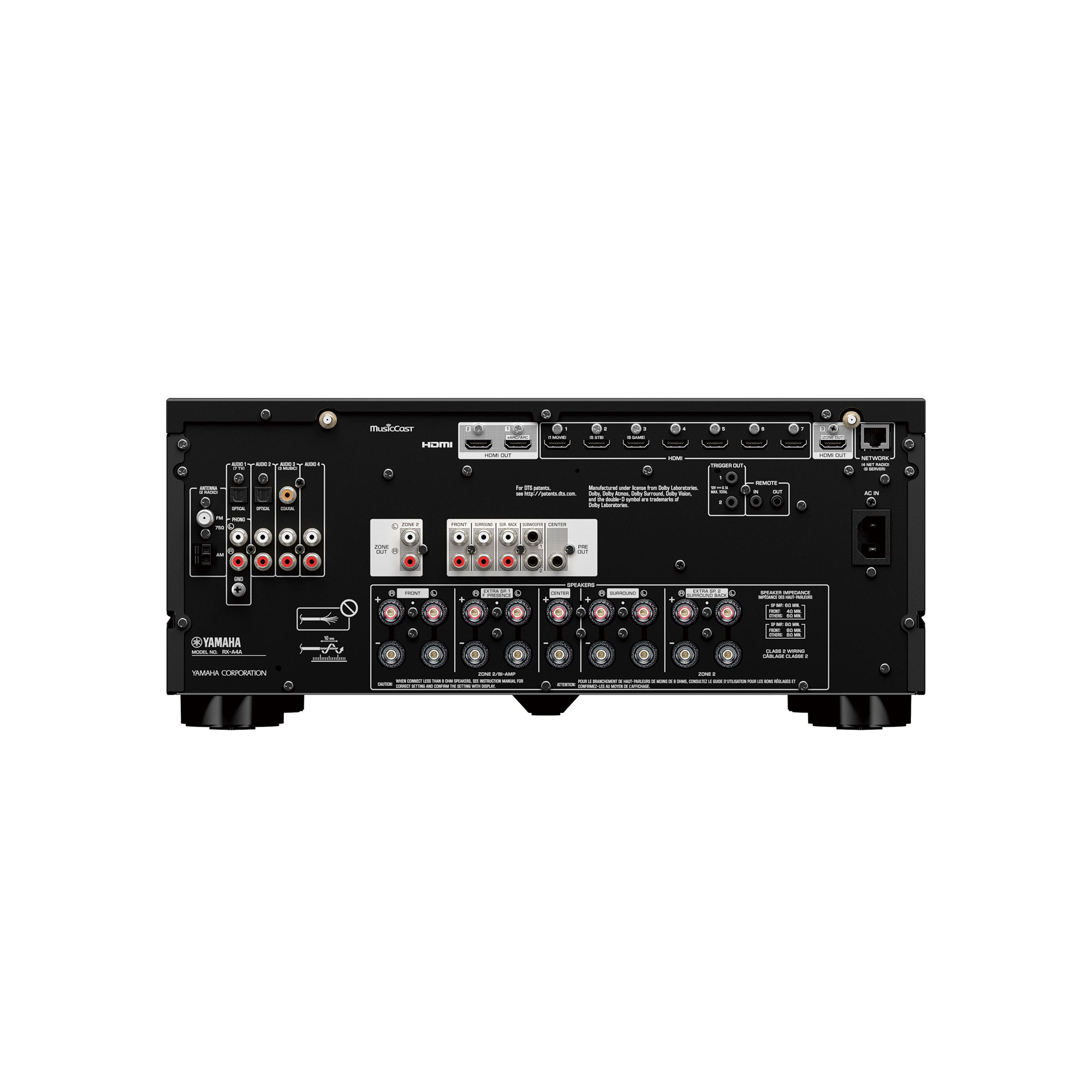 Receiver surround Yamaha RX-A4A - imagine 3
