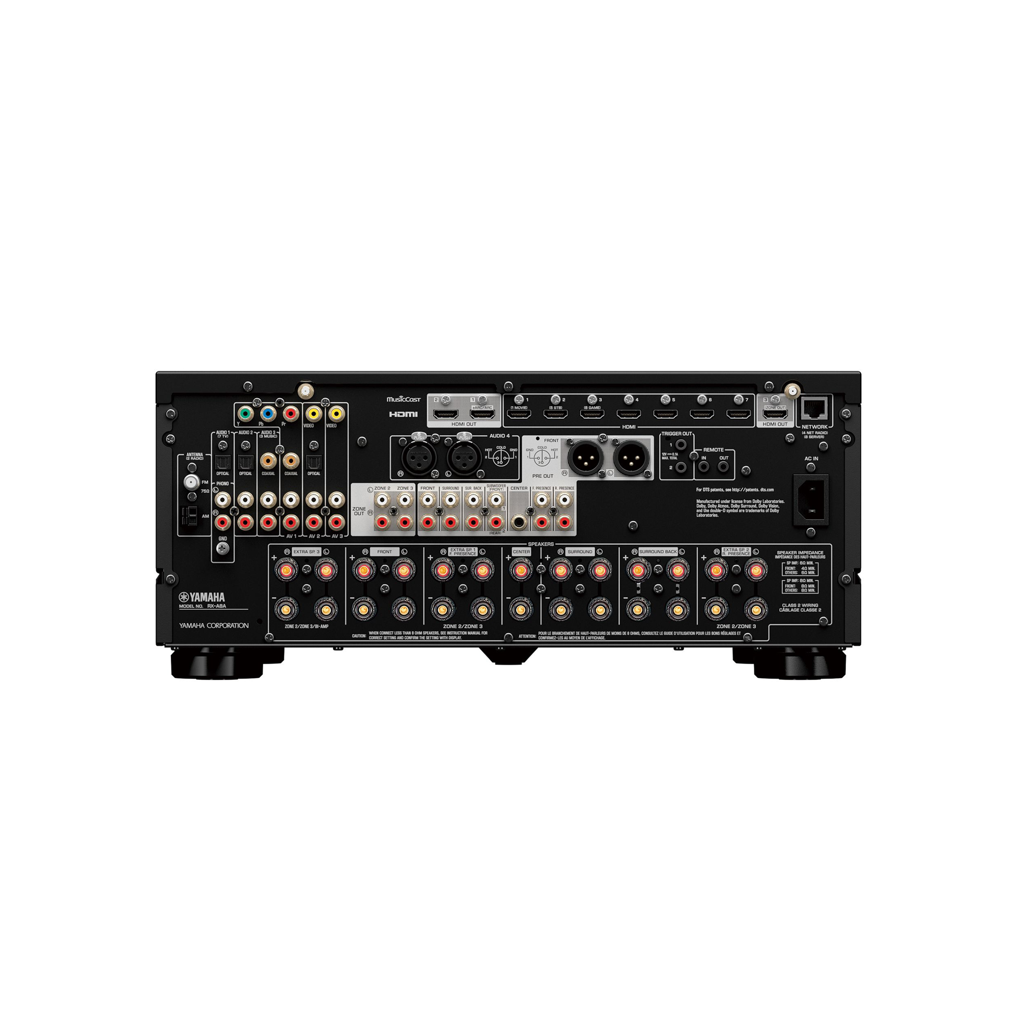Receiver surround Yamaha RX-A8A - imagine 3