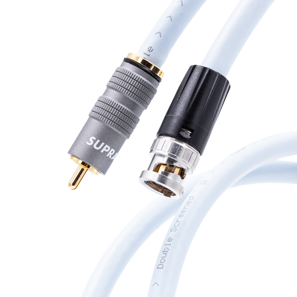 Cablu SUPRA TRICO 1RCA-1BNC DIGITAL 1m