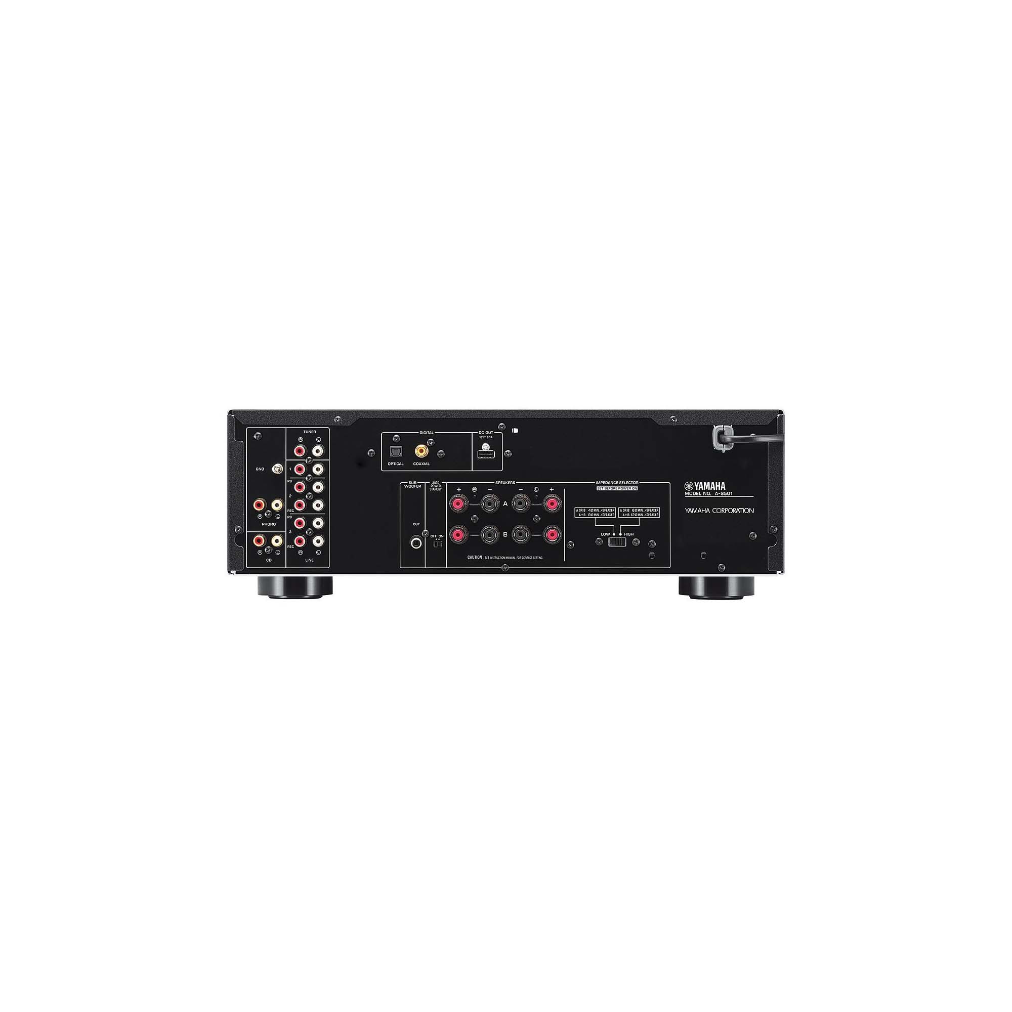Amplificator integrat Yamaha A-S501 - imagine 3