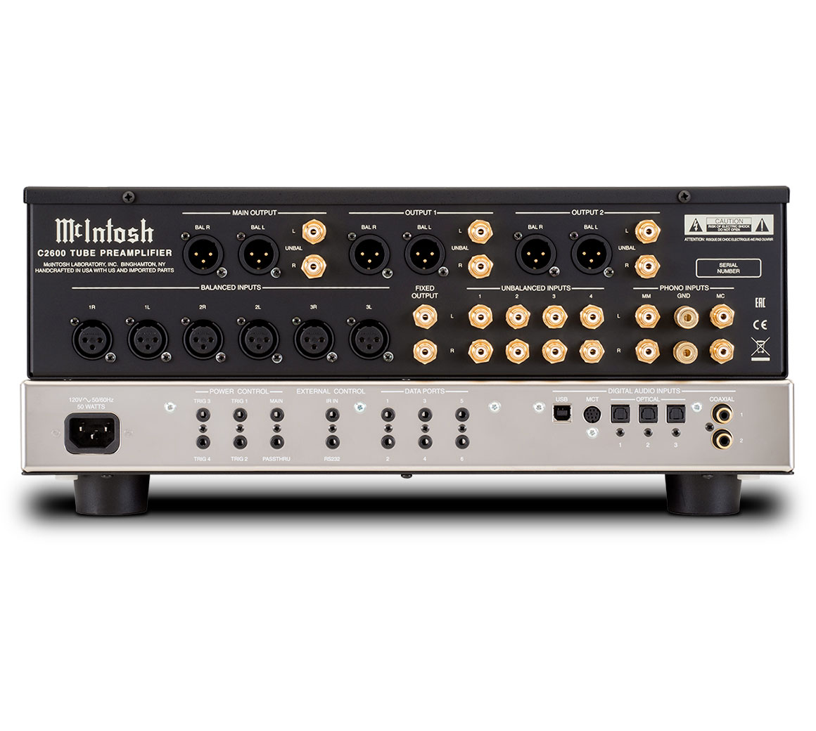 Preamplificator lampi McIntosh C2600 - imagine 2