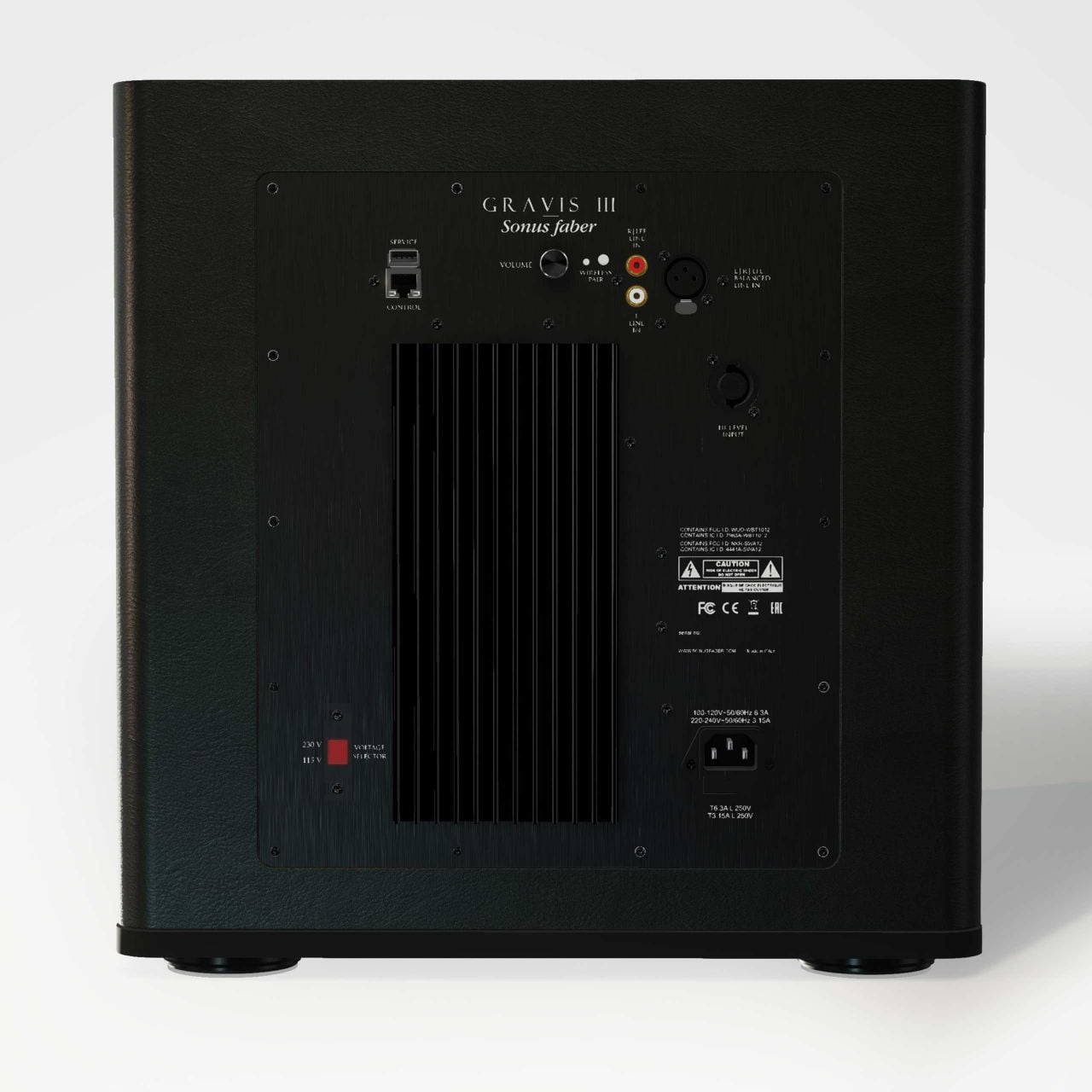 Subwoofer Sonus Faber Gravis III - imagine 4
