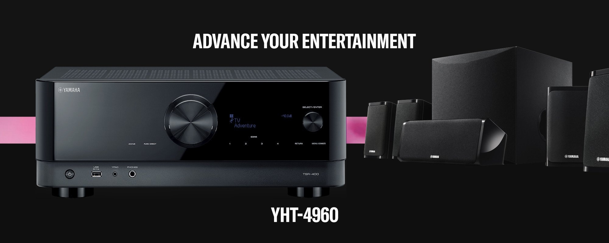 Pachet Surround Yamaha YHT-4960 - imagine 5