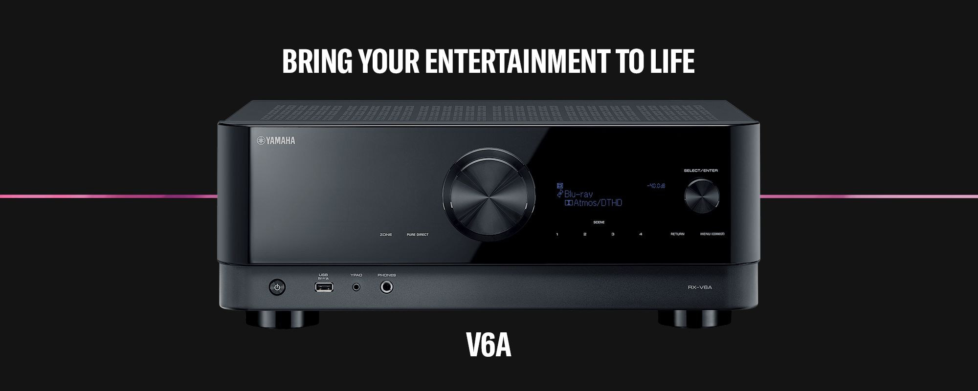 Receiver surround Yamaha MusicCast RX-V6A - imagine 5