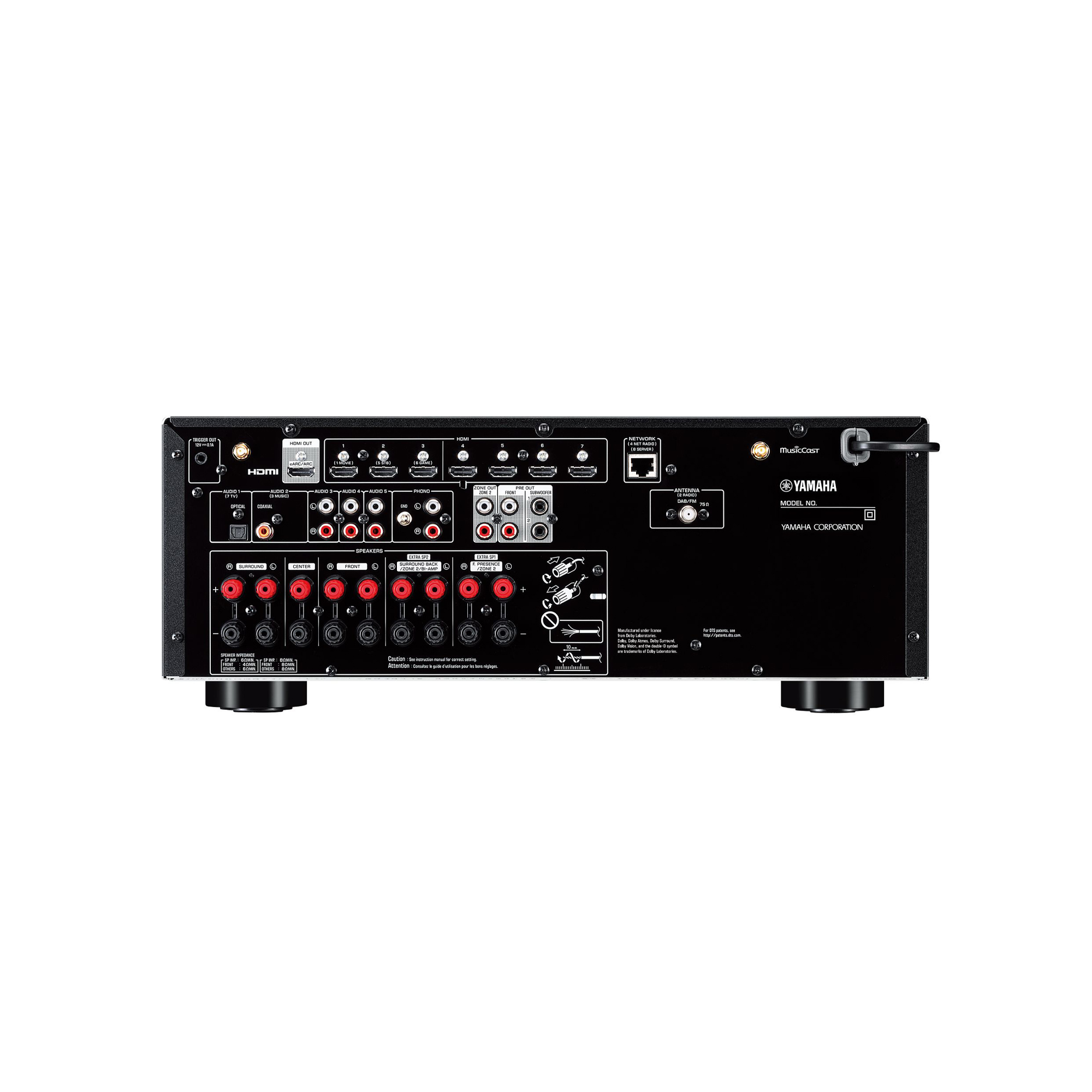 Receiver surround Yamaha MusicCast RX-V6A - imagine 4