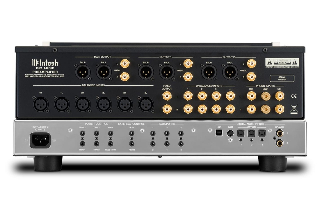 Preamplificator Stereo McIntosh C52 - imagine 2
