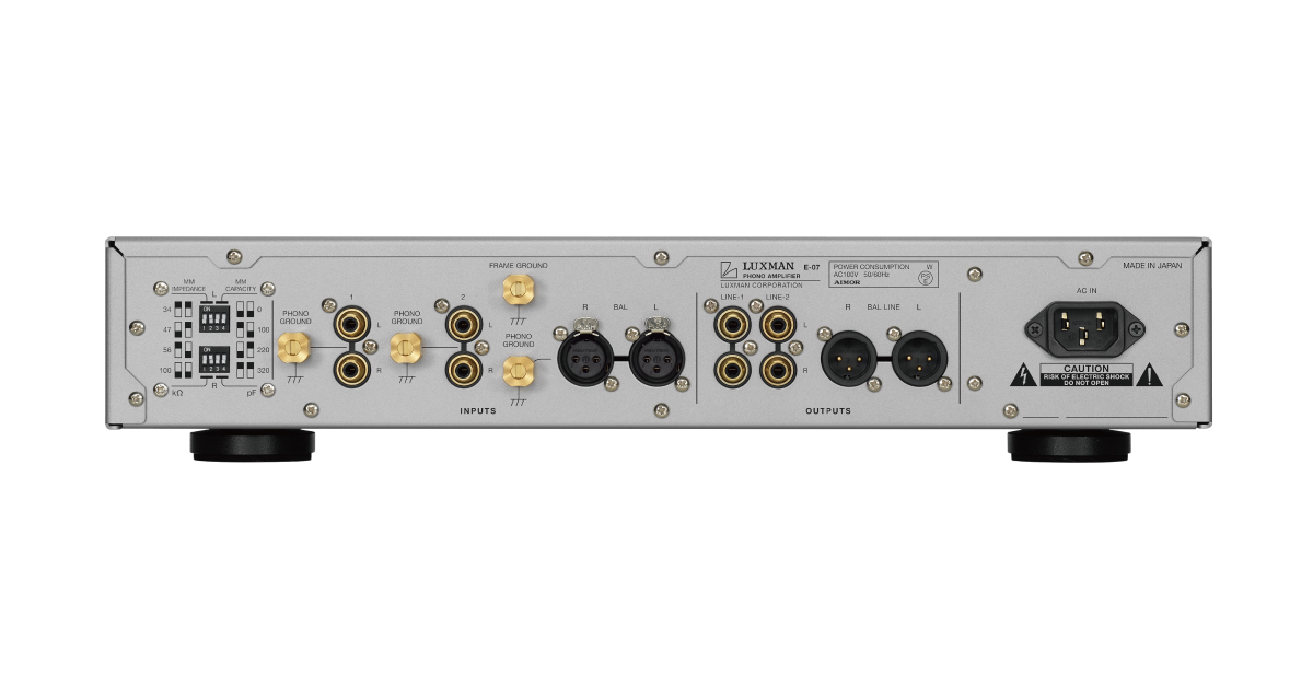 Amplificator phono Luxman E-07 - imagine 2
