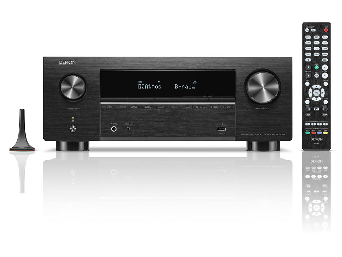 Receiver Denon AV 7.2 8K AVC-X3800H