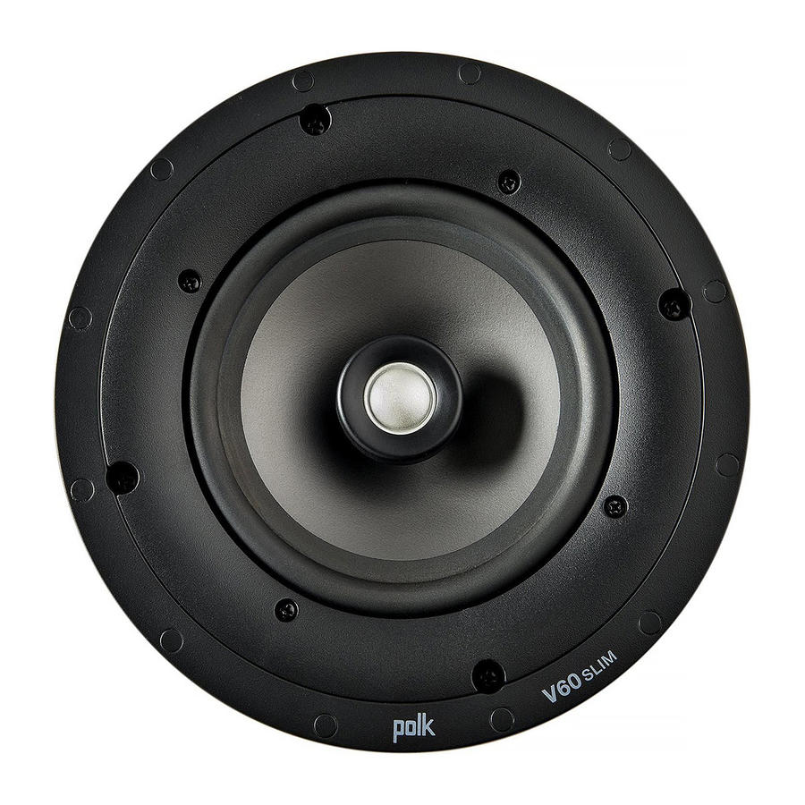 Boxă Polk Audio InWall V60 Slim