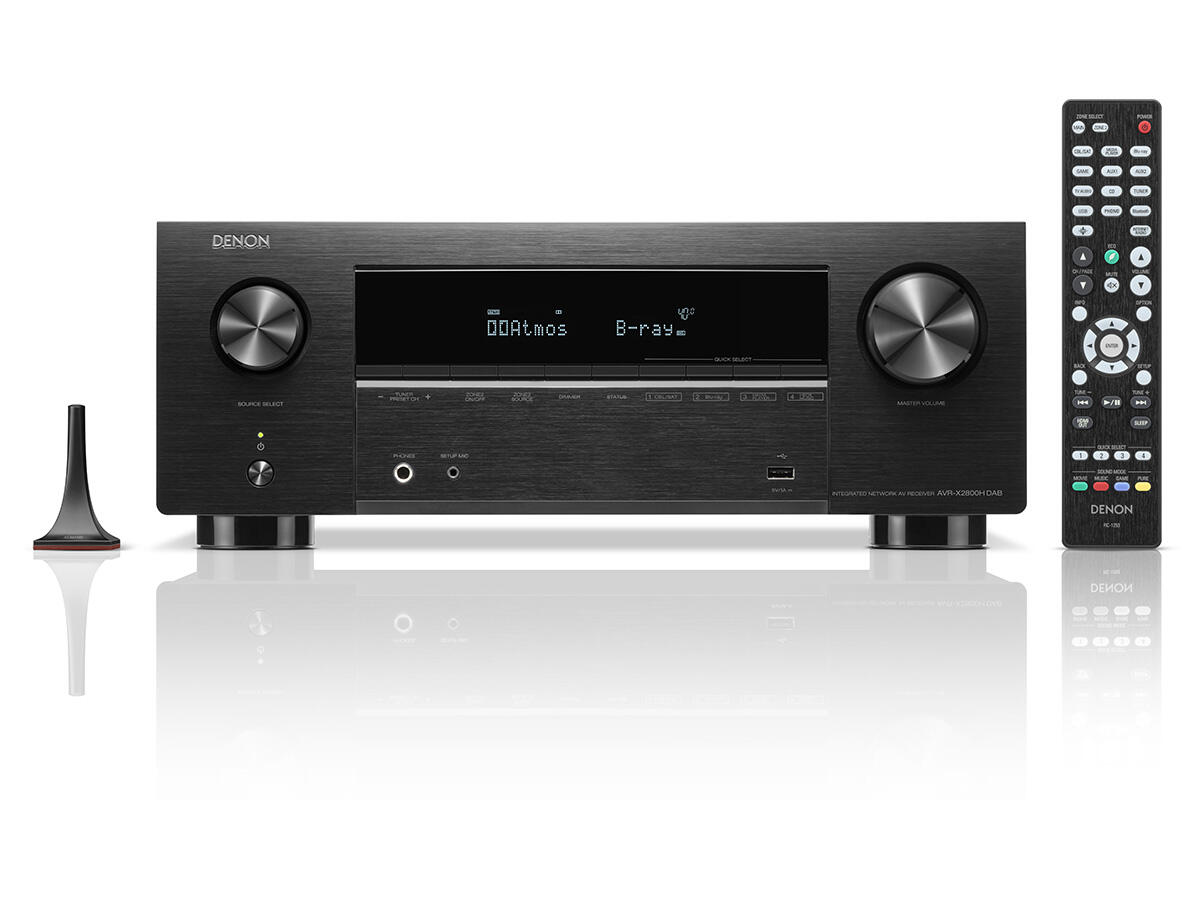 Receiver Denon AV 7.2 8K AVR-X2800H DAB