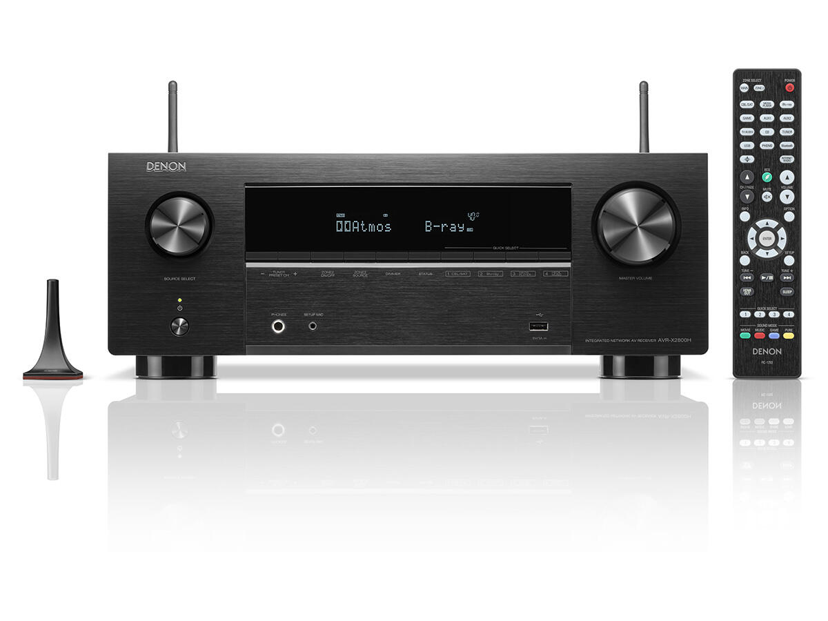 Receiver Denon AV 7.2 8K AVR-X2800H