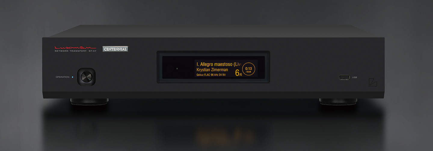 Streamer Luxman NT-07 Black Edition CENTENNIAL