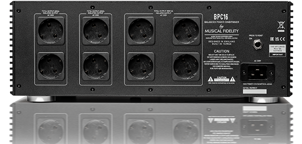 Musical Fidelity BPC16 - Condiționer de Putere Balansat - imagine 3