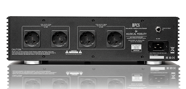 Musical Fidelity BPC5 - Condiționer de Putere Balansat - imagine 3