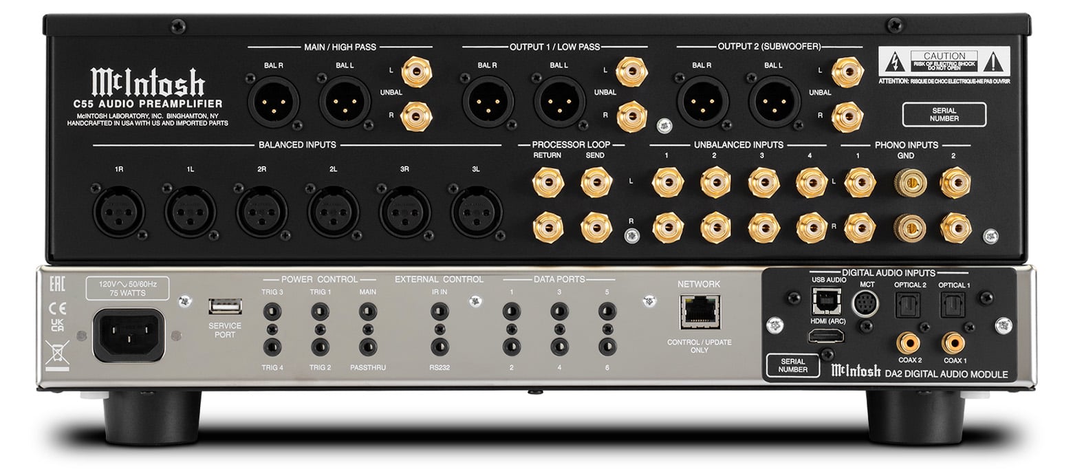Preamplificator Stereo McIntosh C55 - imagine 2