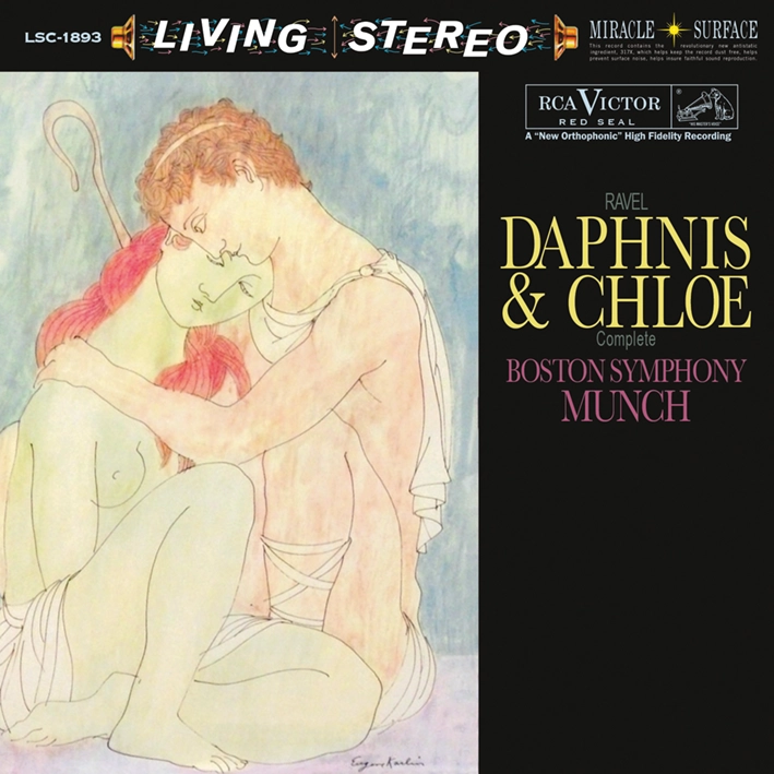 Charles Munch & Boston Symphony Orchestra - Ravel: Daphnis & Chloe (Vinil 180g, LP dublu)