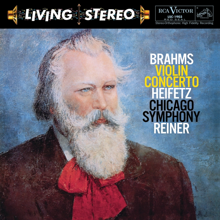 Jascha Heifetz / Fritz Reiner & Chicago Symphony Orchestra - Brahms: Violin Concerto (Vinil 180g, LP dublu)
