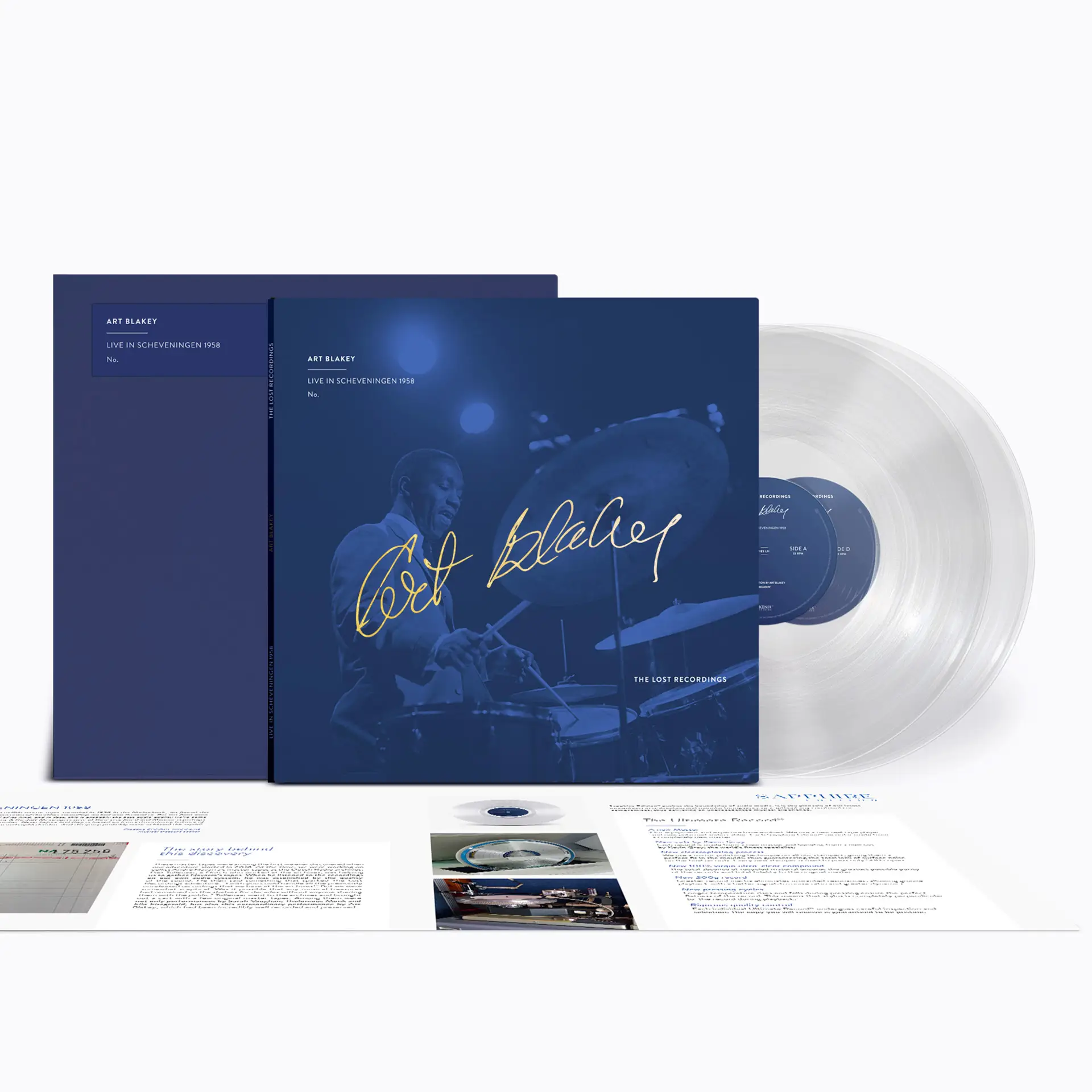 Art Blakey - Live in Scheveningen 1958 [Sapphire Edition] [Mono] (Vinil 200g, LP mono dublu)