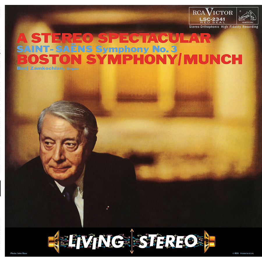 Charles Munch & Boston Symphony Orchestra - Saint Saëns: Symphony No.3 in C minor, Op. 78 (SACD hibrid multicanal)