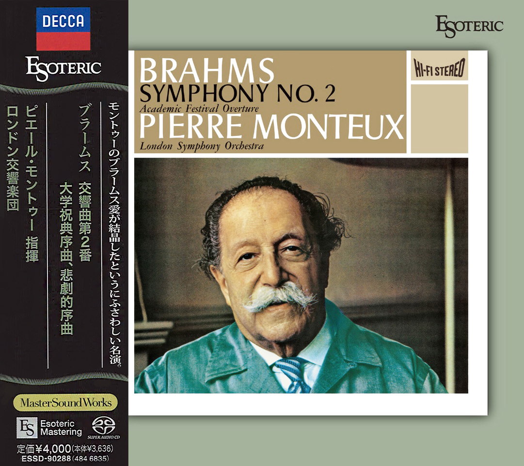 Pierre Monteux & London Symphony Orchestra - Brahms: Symphony No. 2 (SACD hibrid)