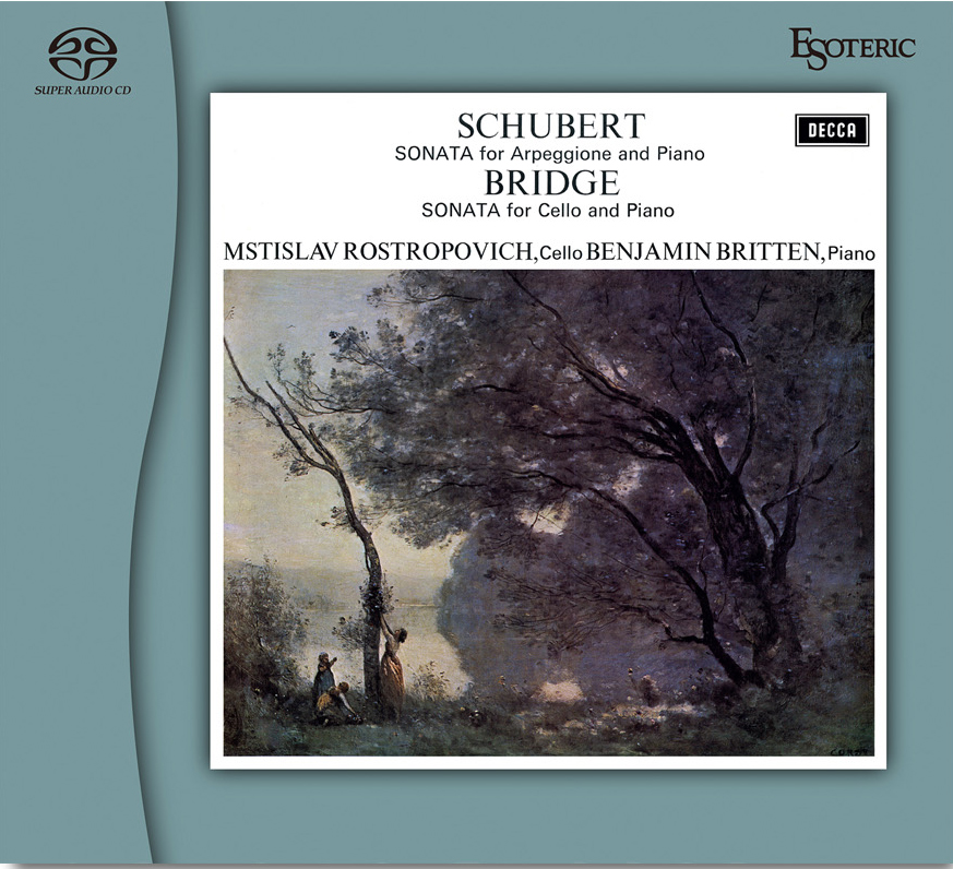Mstislav Rostropovich & Benjamin Britten - Schubert & Bridge: Sonaten für Piano und Cello (SACD hibrid)