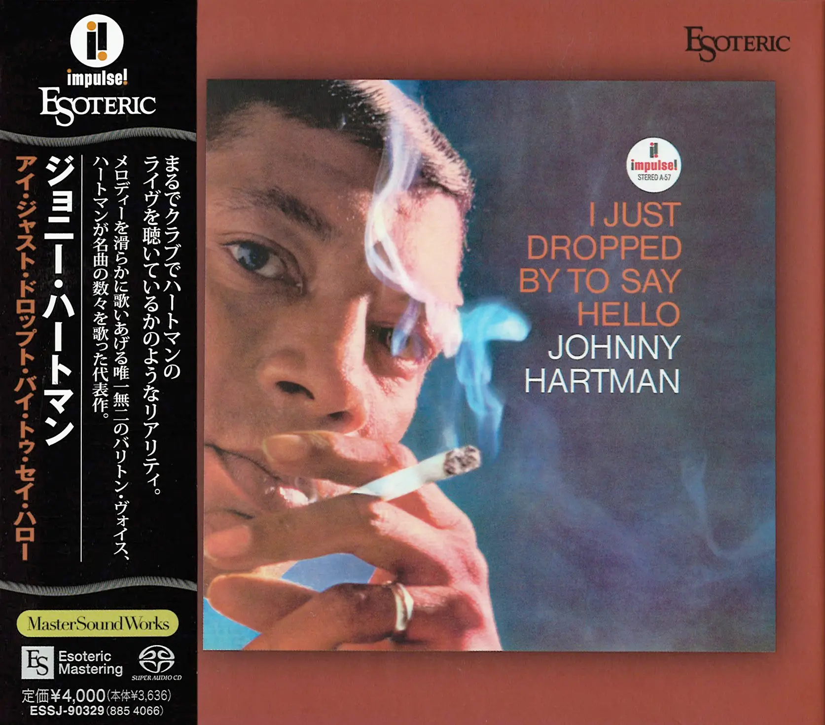 Johnny Hartman - I Just Dropped By To Say Hello (SACD hibrid)
