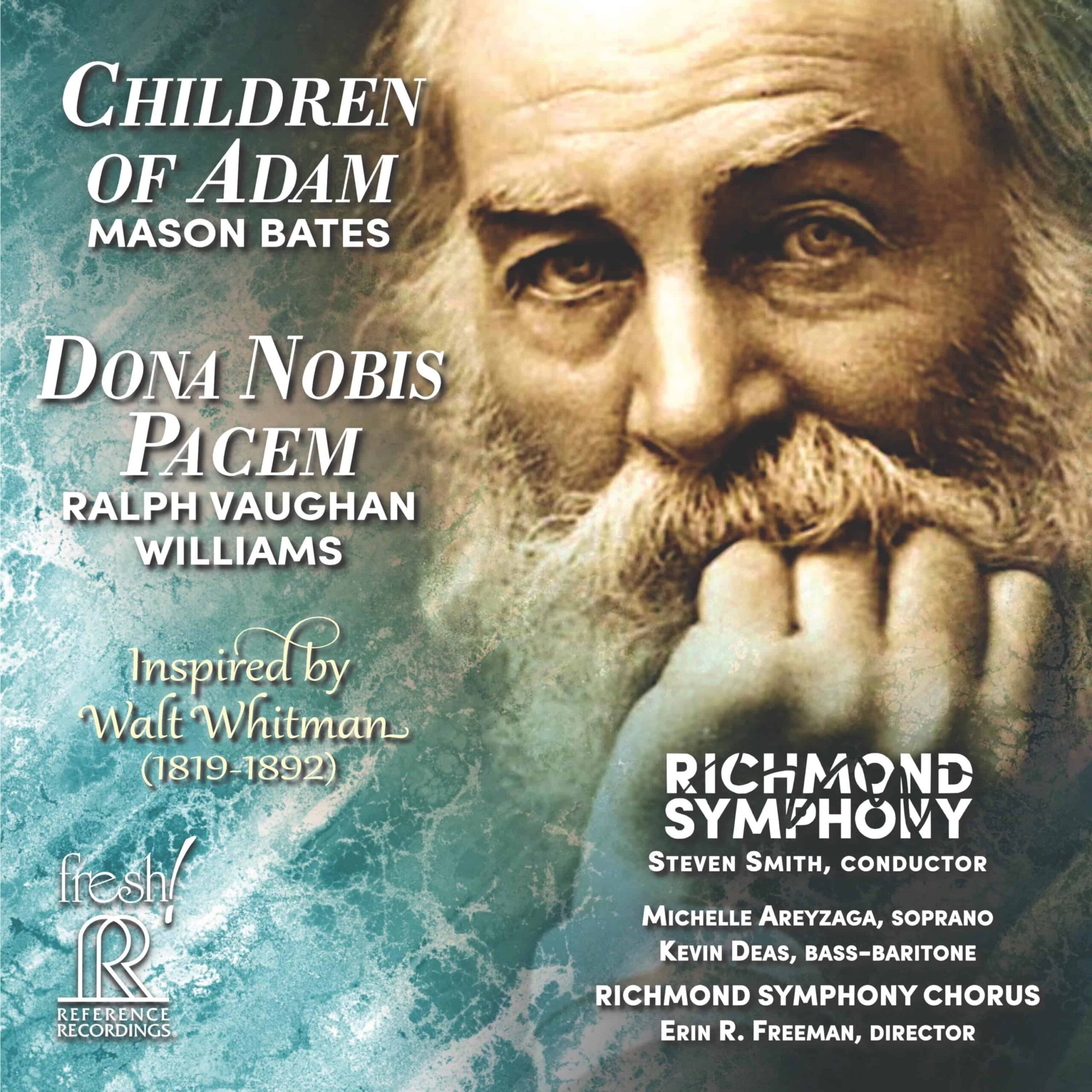Steven Smith & Richmond Symphony - Bates: Children of Adam & Vaughan Williams: Dona Nobis Pacem (HDCD, CD)