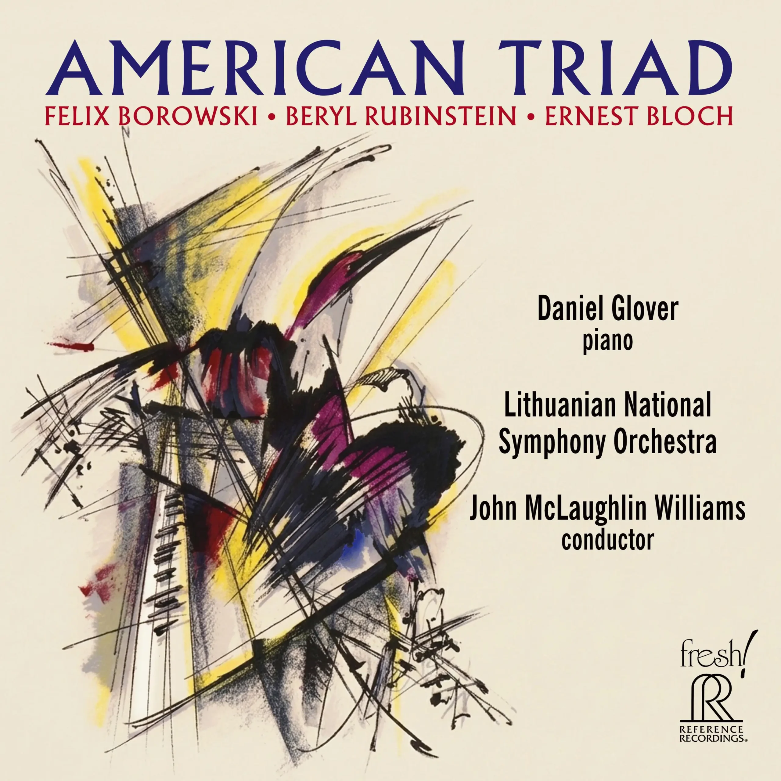 Felix Borowski, Ernest Bloch und Beryl Rubinstein - American Triad (SACD hibrid)