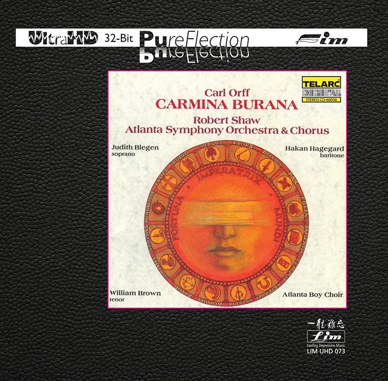Robert Shaw & Atlanta Symphony Orchestra & Chorus: Carl Orff - Carmina Burana (Ultra HD CD)