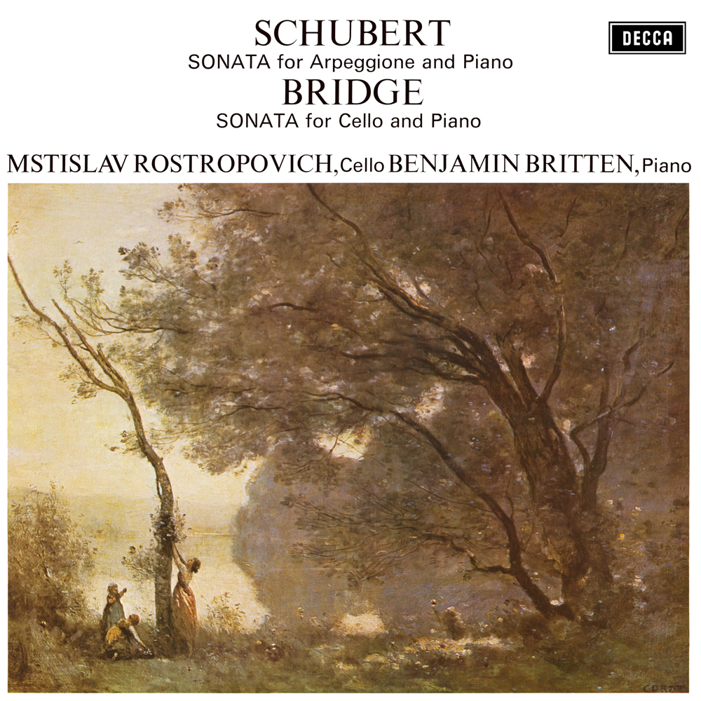 Mstislav Rostropovich & Benjamin Britten - Schubert — Sonata for Arpeggione and Piano (Vinil 180g, LP)