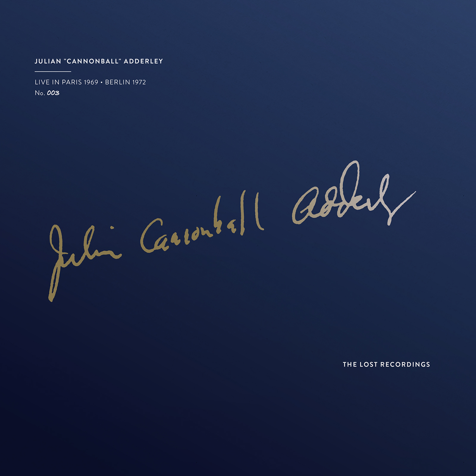 Cannonball Adderley - Live in Paris 1969 - Berlin 1972 (Vinil 180g, LP)