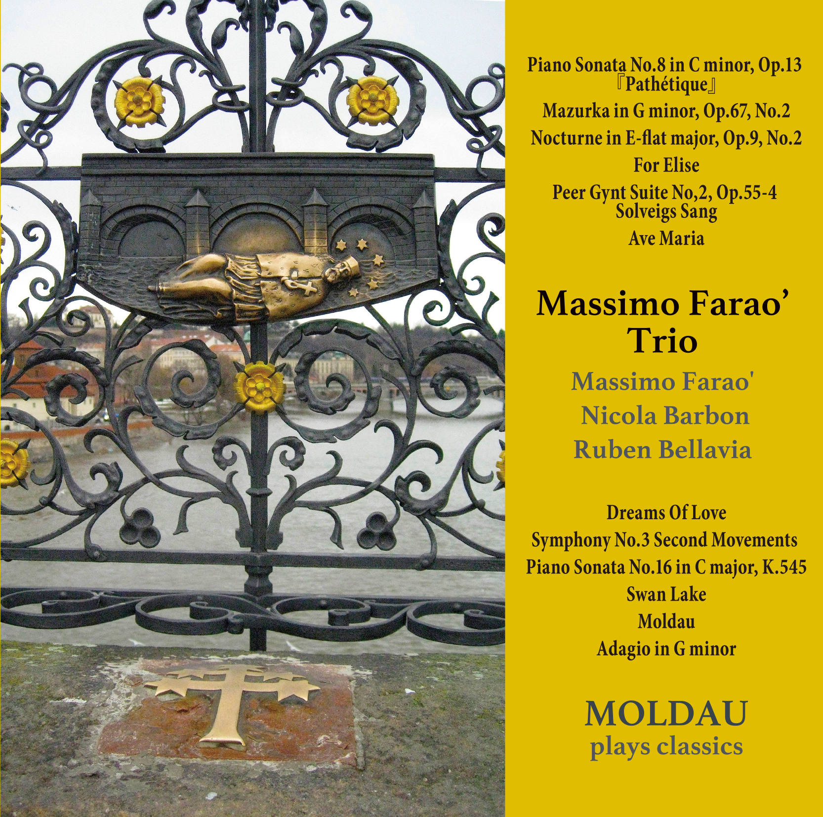 Massimo Faraò Trio – Moldau Plays Classics (CD)